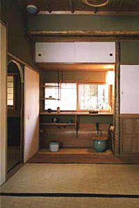 写真：茶室　梅欅庵（ばいきょあん）の水屋