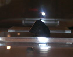 ロシアに落ちた隕石の写真