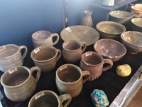 オリジナル梅釉陶器