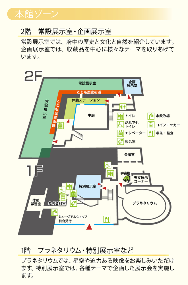 本館マップ