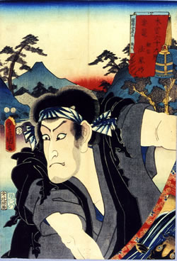 江戸時代の浮世絵（アウトロー）
