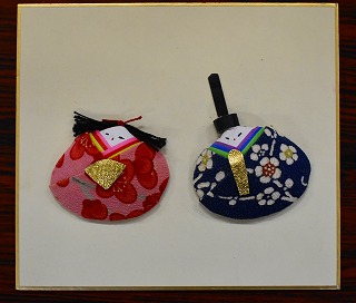 写真：ハマグリで作るおひなさま