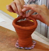 「縄文土器を作ろう」画像