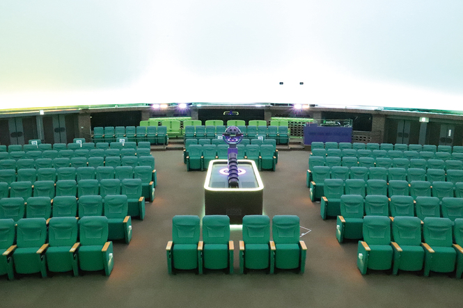 プラネタリウムの写真