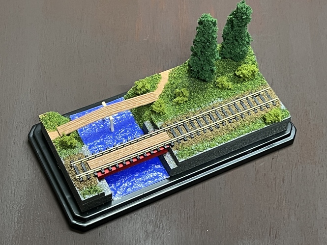 ミニジオラマの写真