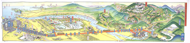 京王電車沿線名所図会（1930年（昭和5））の画像
